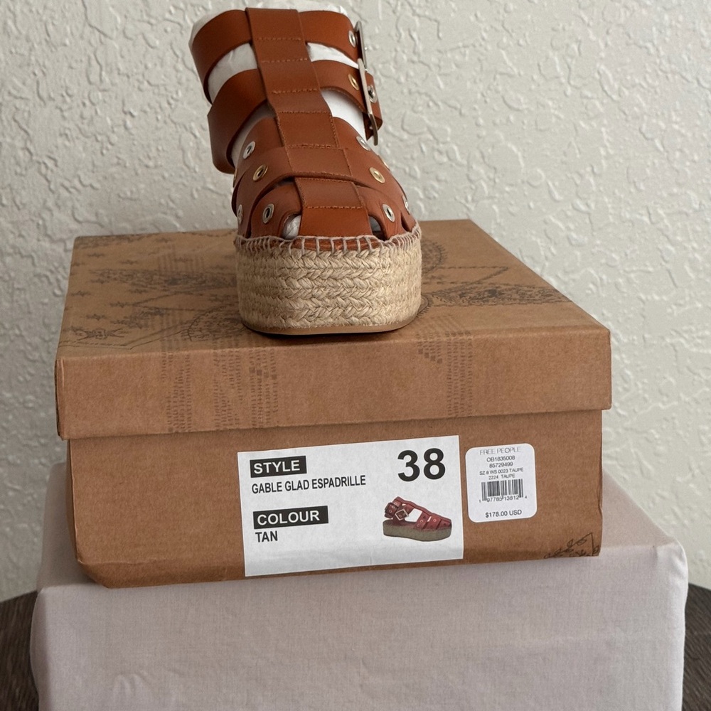 FP Movement by Free People Brown Gladiator Espadrilles - Picture 2 of 4